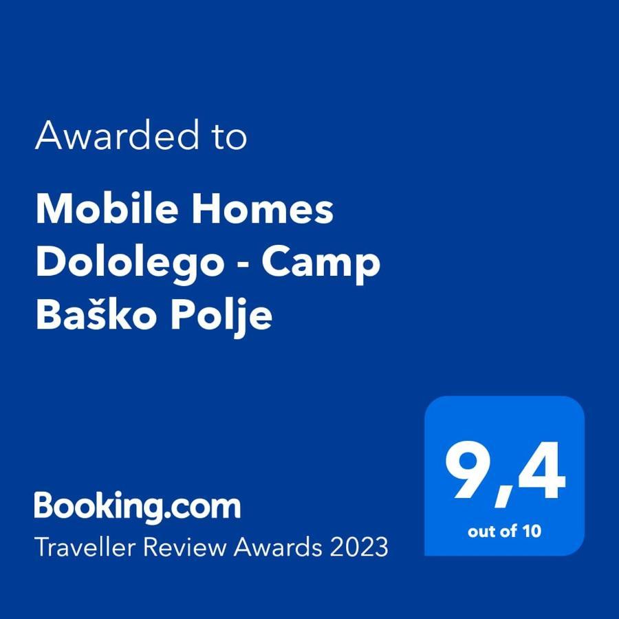 Mobile Homes Dololego - Camp Basko Polje Baska Voda Exterior photo